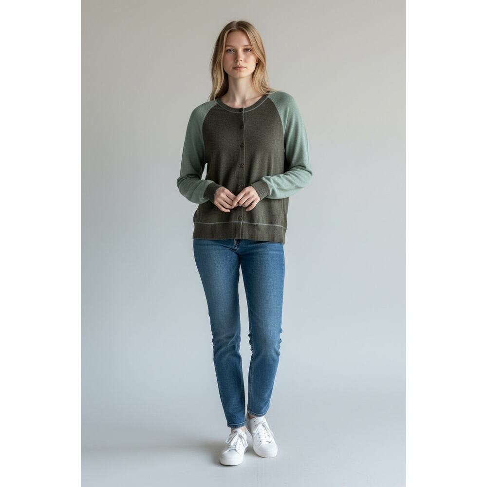 Calvin Klein Jeans Colorblock Cardigan - Size XL